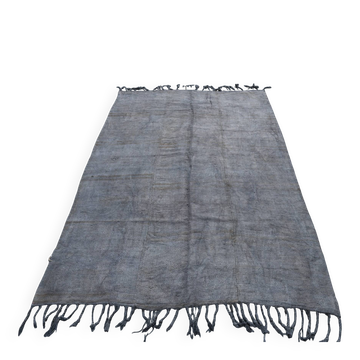 Shades Of Gray Vintage Kilim Rug, 167x242 Cm
