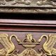Console and mirror set in Empire style.