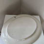 Large Serving Dish Wedgwood Venetia Terre de Fer England XIX