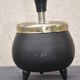 Vintage metal tripod ashtray