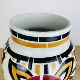 Art Deco vase, Pergola model, Keller & Guérin Lunéville