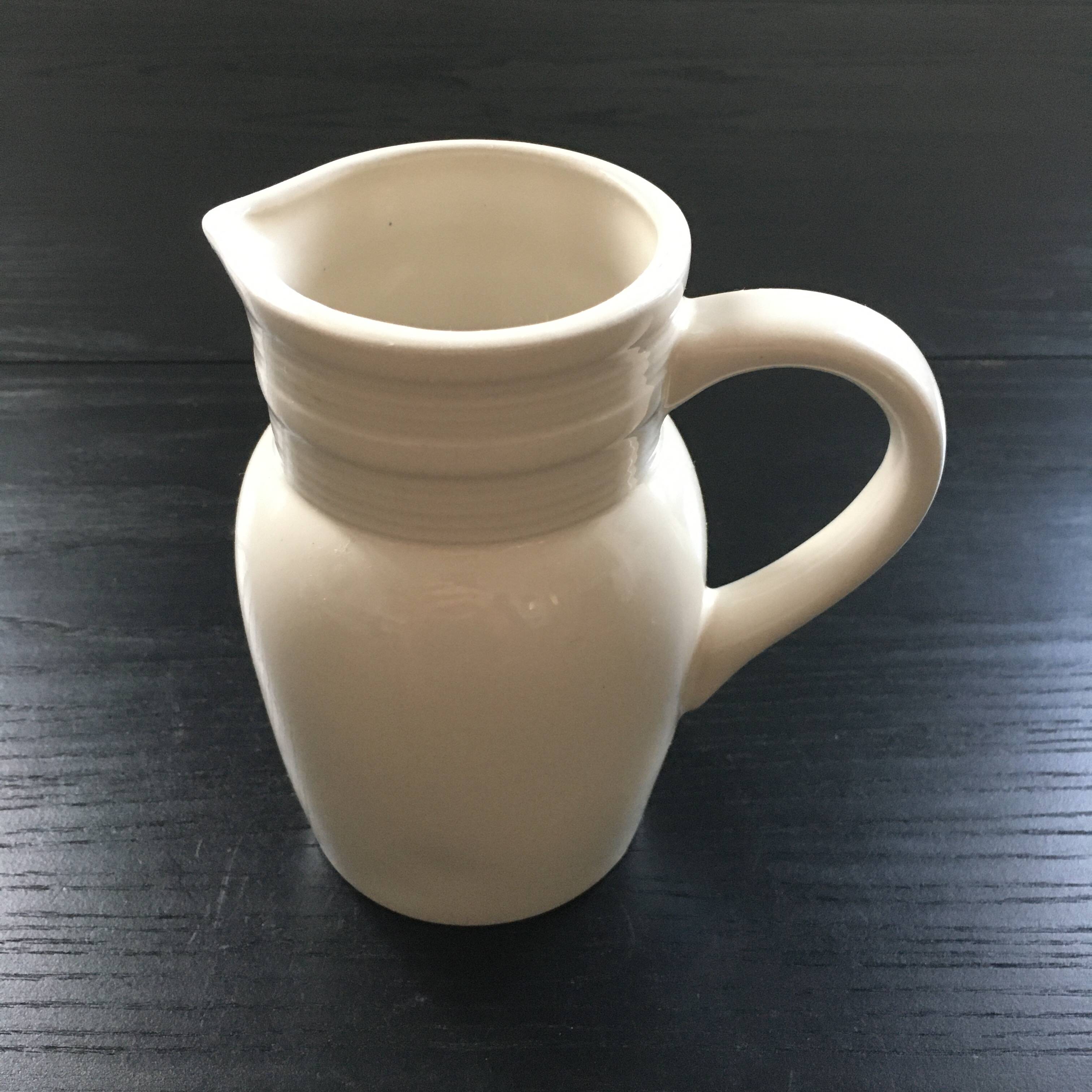 Classic white jug