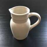 Classic white pitcher