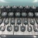 Olivetti Lettera 22 Blue typewriter