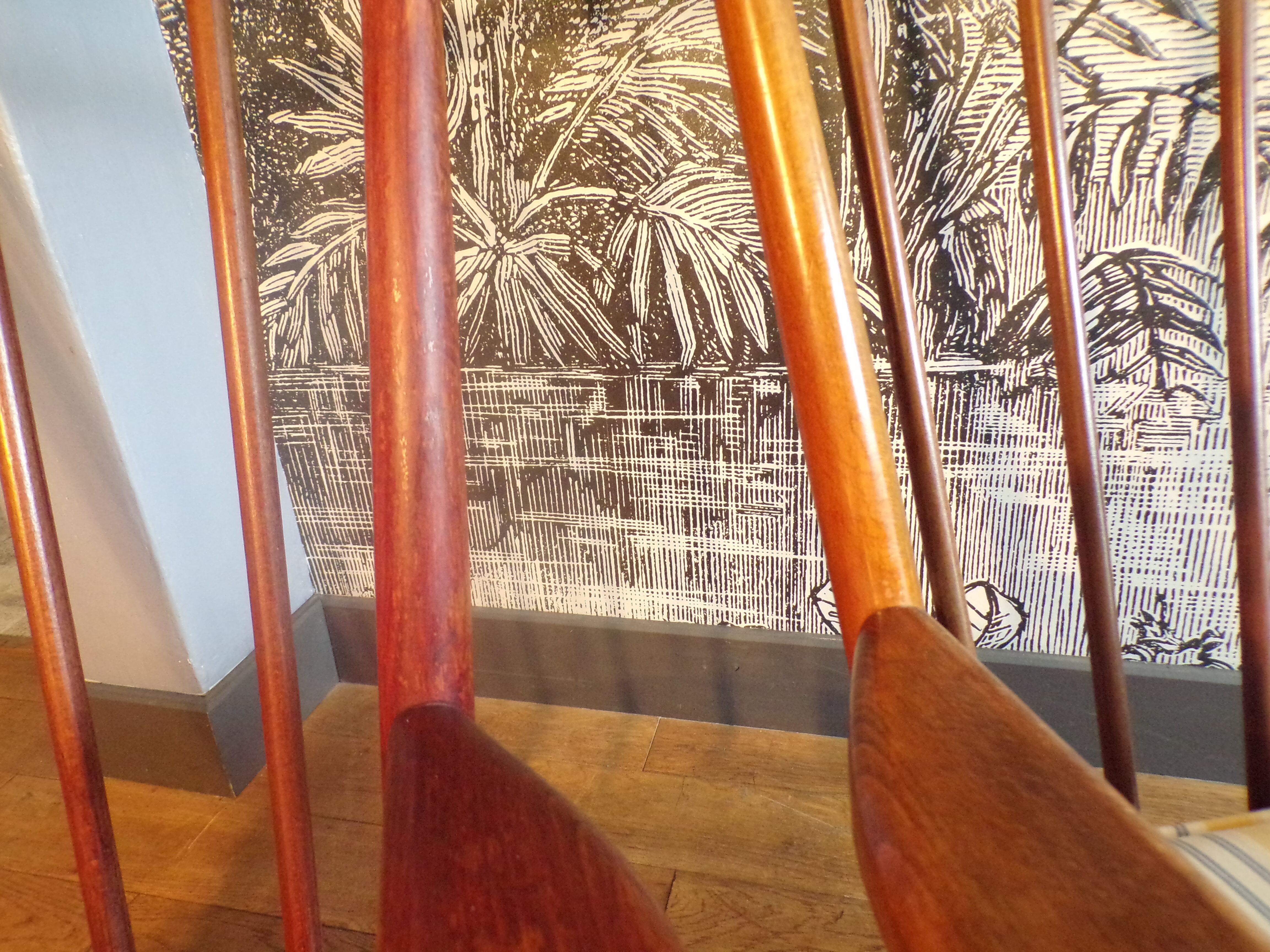 Baumann fan armchairs