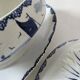 Rare vegetable dish by A. Lebacqz & M. Bouchart, marine decoration
