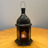 Vintage Moroccan lantern style tealight holder
