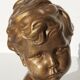 Bust child plaster Dalou