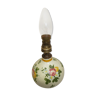 Lampe de table , boule céramique décorée