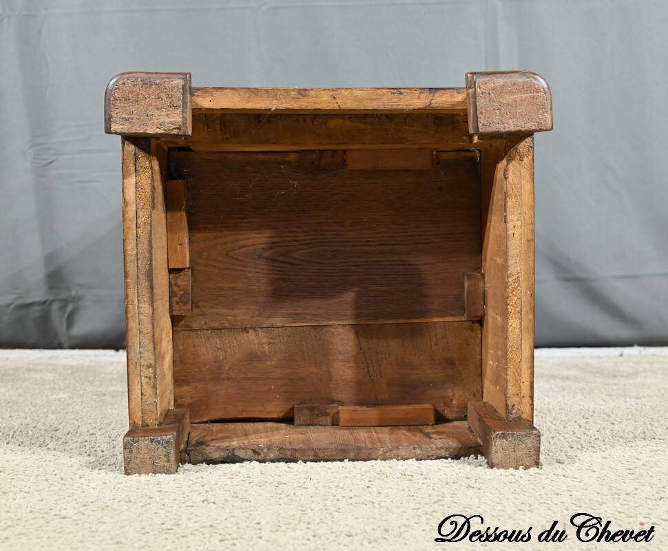 Mahogany Bedside Table, Restoration style – 2nd part 19th century