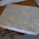 Tray with foliage decoration - 70s - authentic vintage