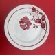 Red flower plate