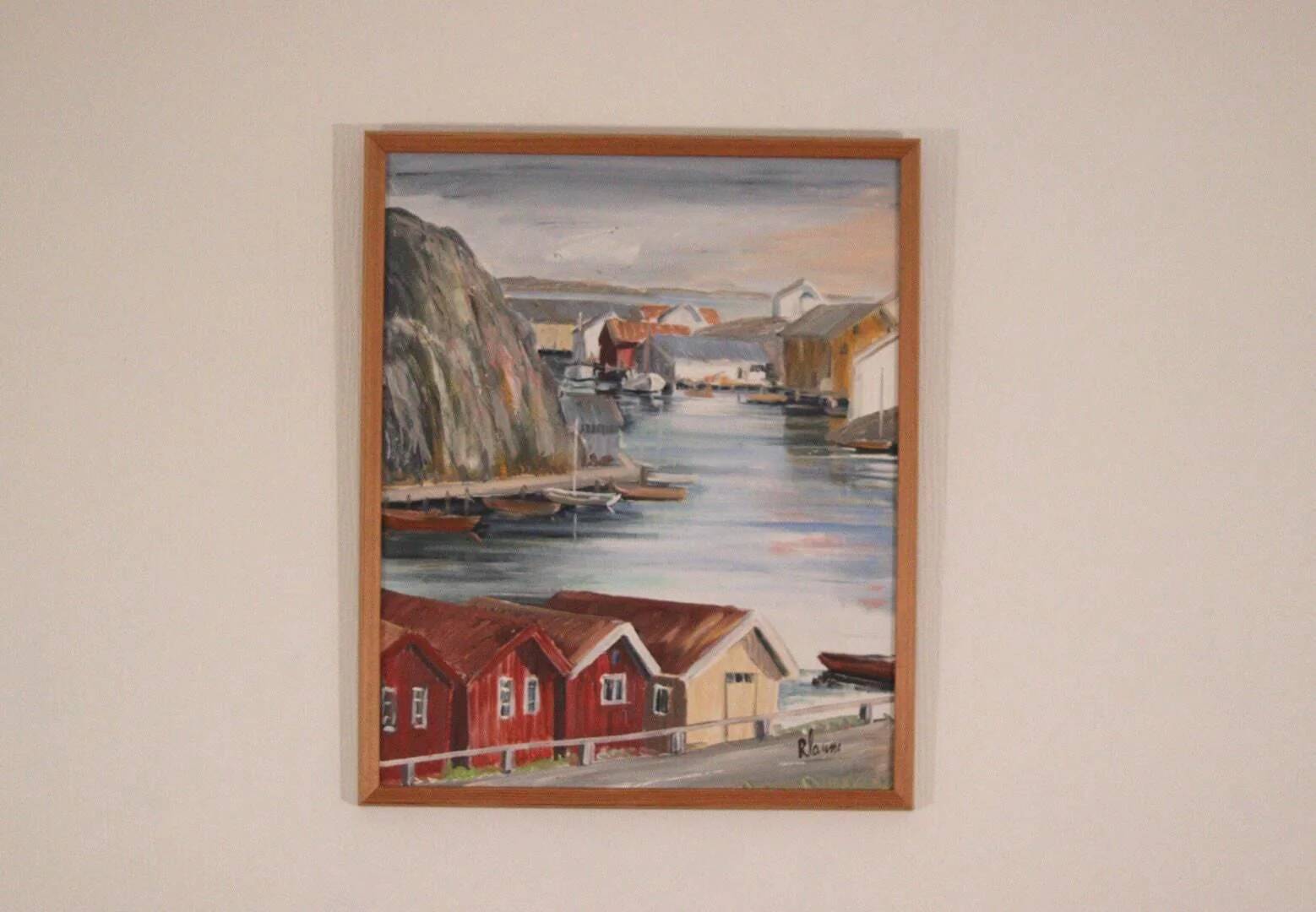 « Vue du port » par Rita Hansen