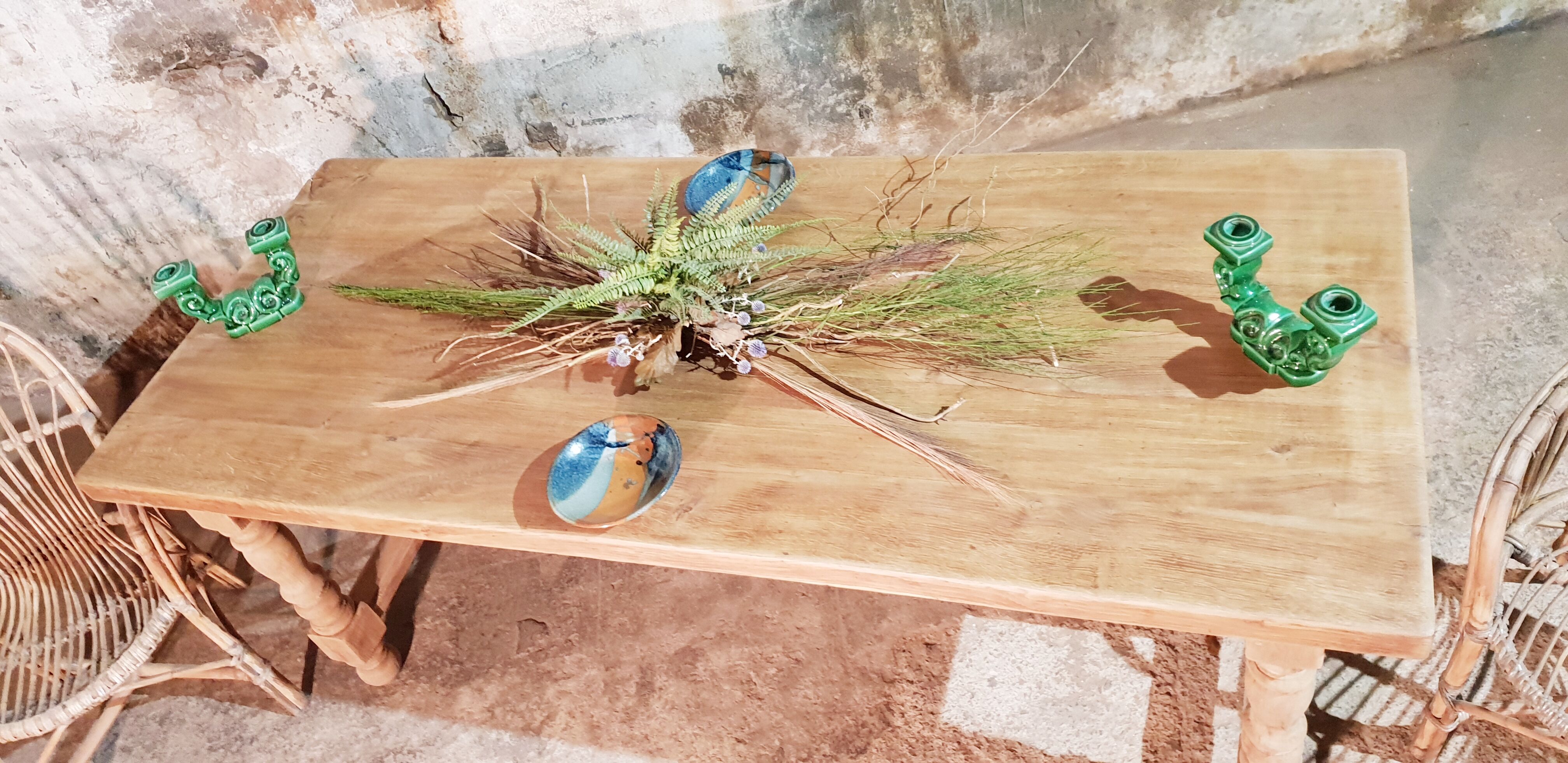 Vintage farmhouse table