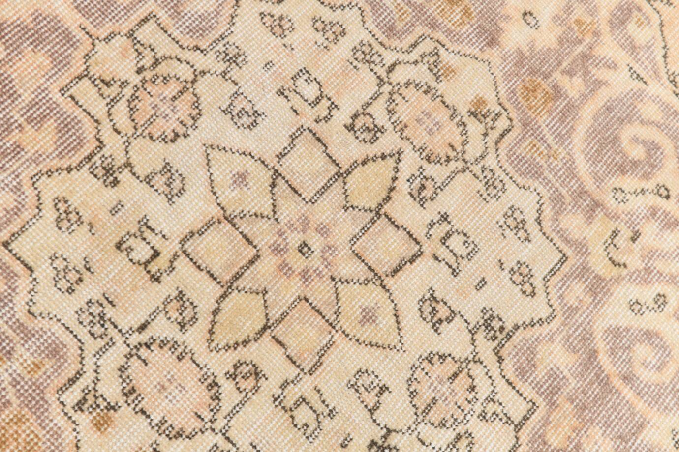 3x12 Cream Beige Persian Runner Rug 86x358Cm SK 17433