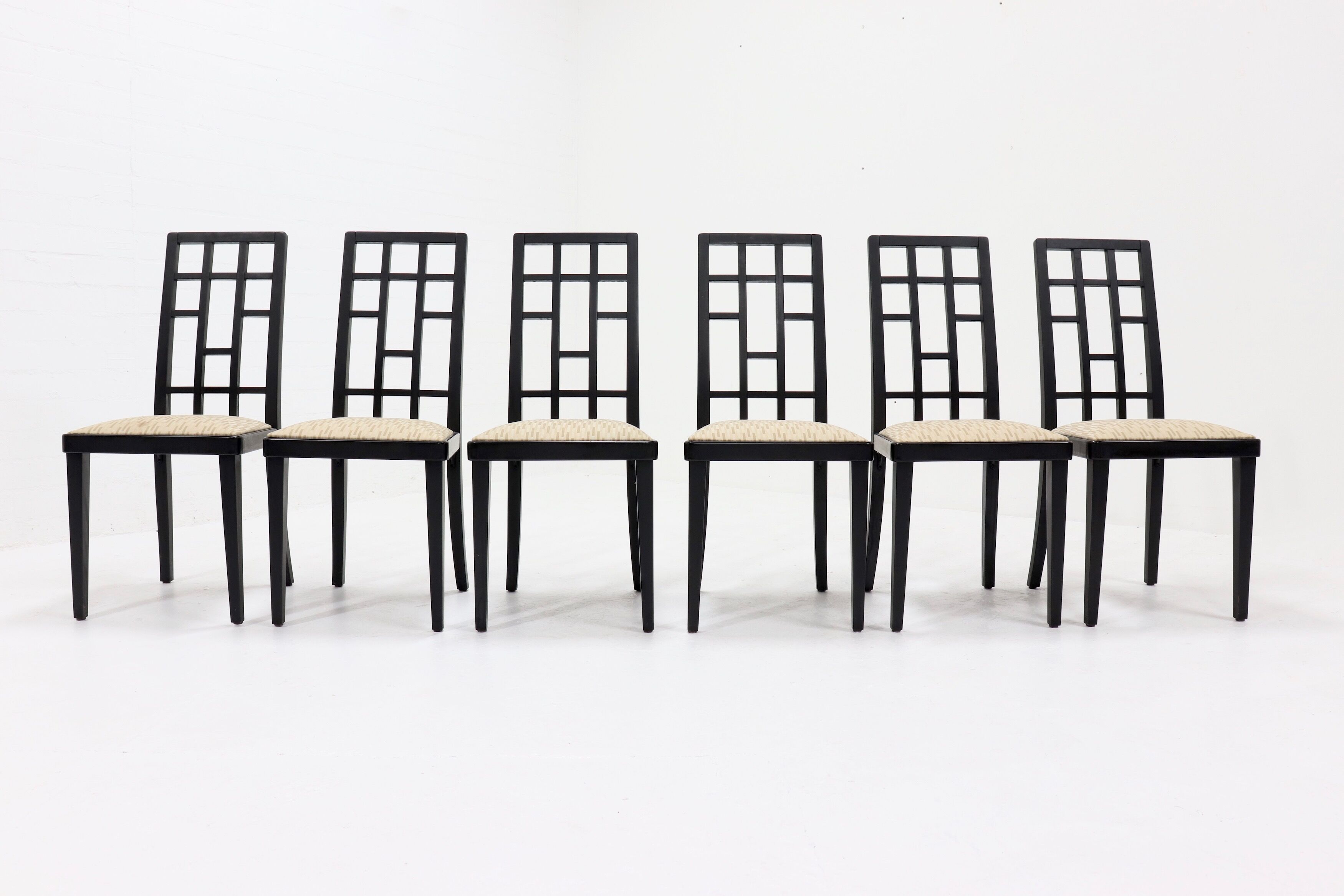Post modern Thonet dining set by Ernst W. Beranek 1980s