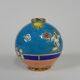 Ball vase ''le bal'' by Jean Boggio for Emaux Longwy, 1990s