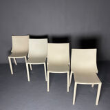 4 garden chairs Driade BO by Philippe Starck
