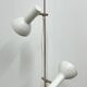 Swiss floor lamp with 2 white spots