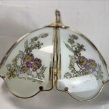 Vintage hollywood regency pendant lamp / luster