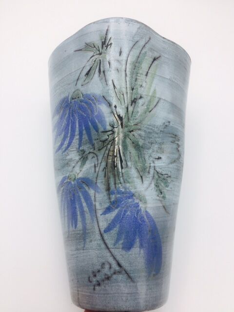 Vallauris vase ceramic signed Honoré Camos