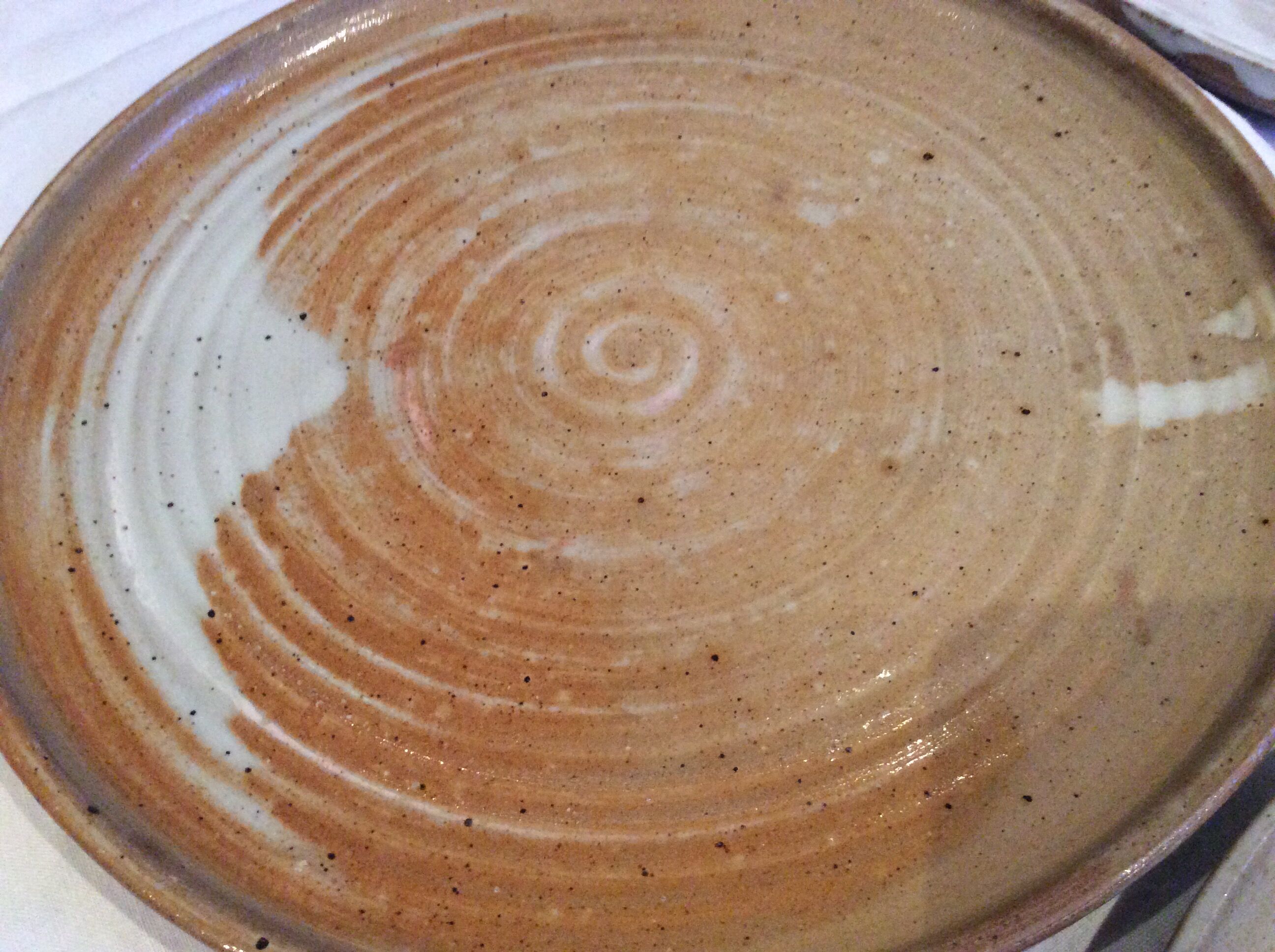 Vintage stoneware plates