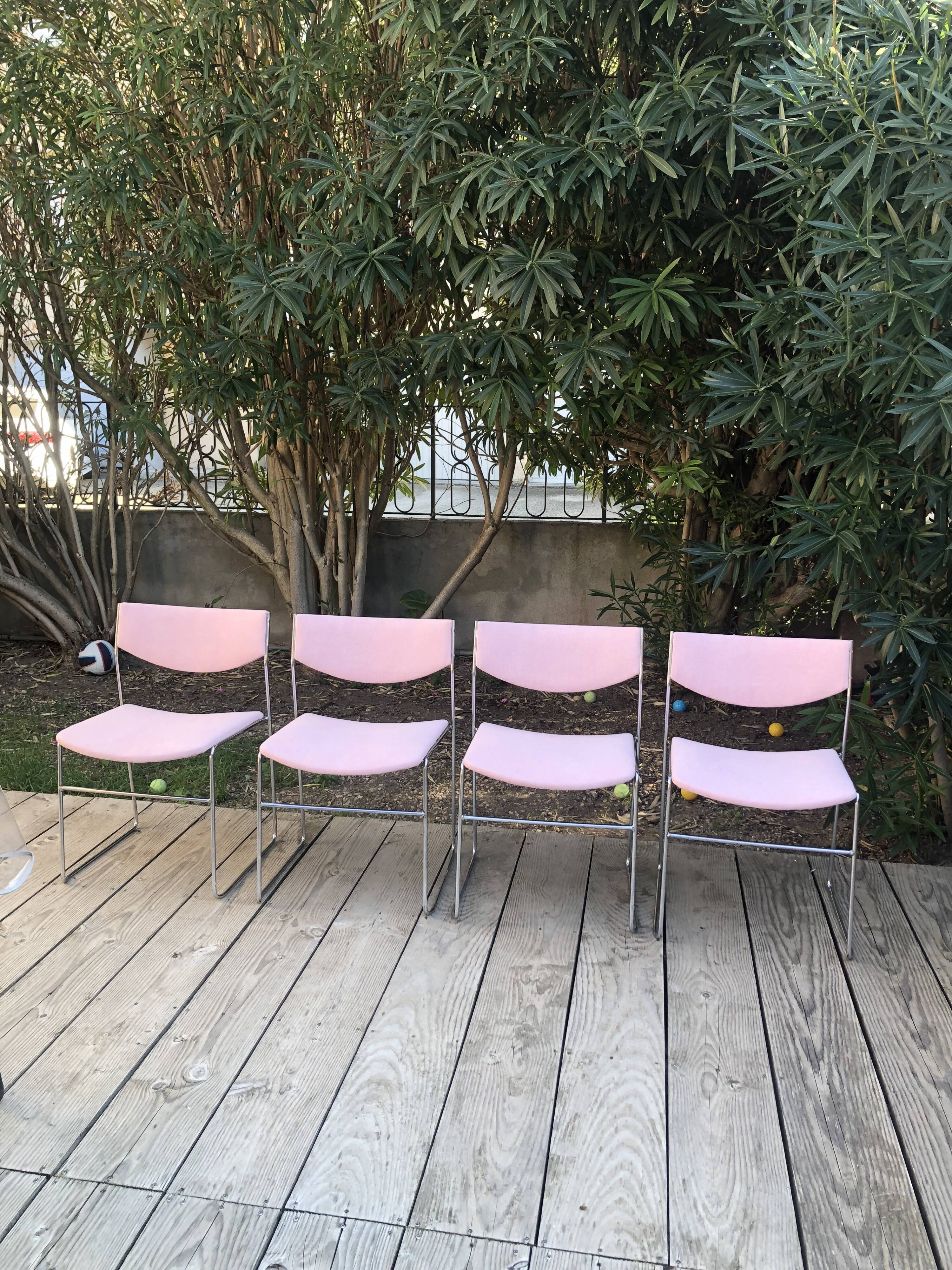 4 chaises vintages