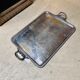 Silver serving tray