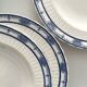 6 antique deep plates English ironstone Mintons Greenore