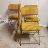 4 lafuma chairs folding 70 years