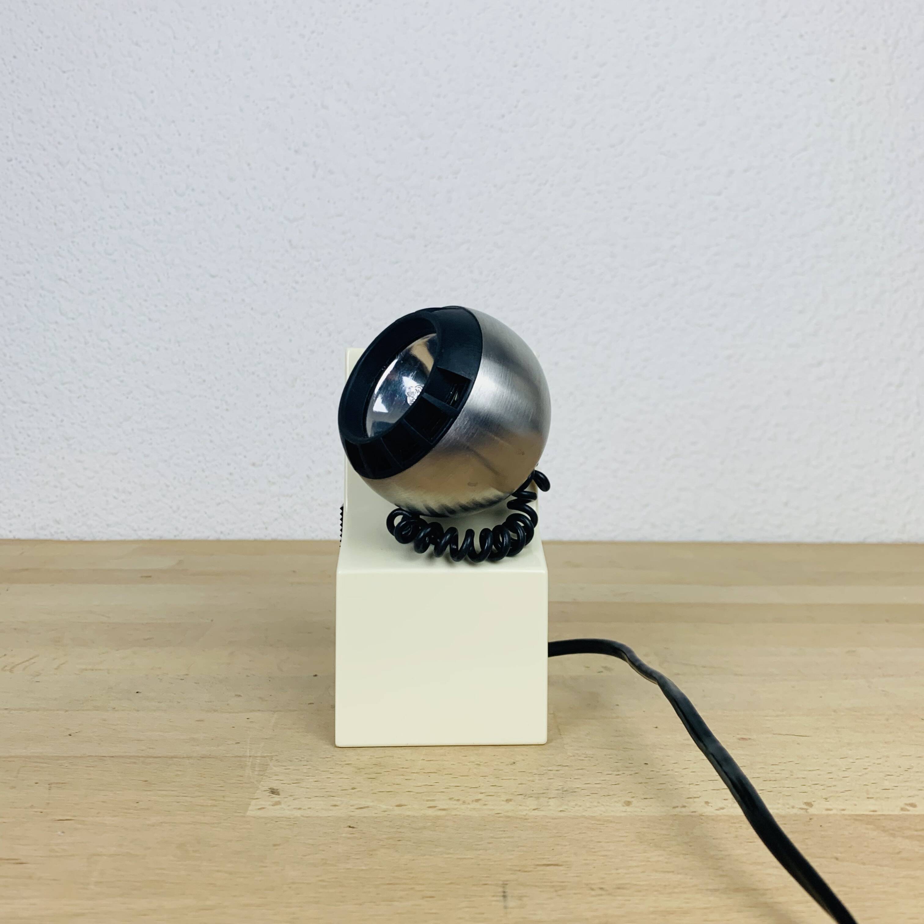 Osram space age eyeball spot lamp, 70s