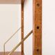 Scandinavian mid century wall unit in teak, 1960s