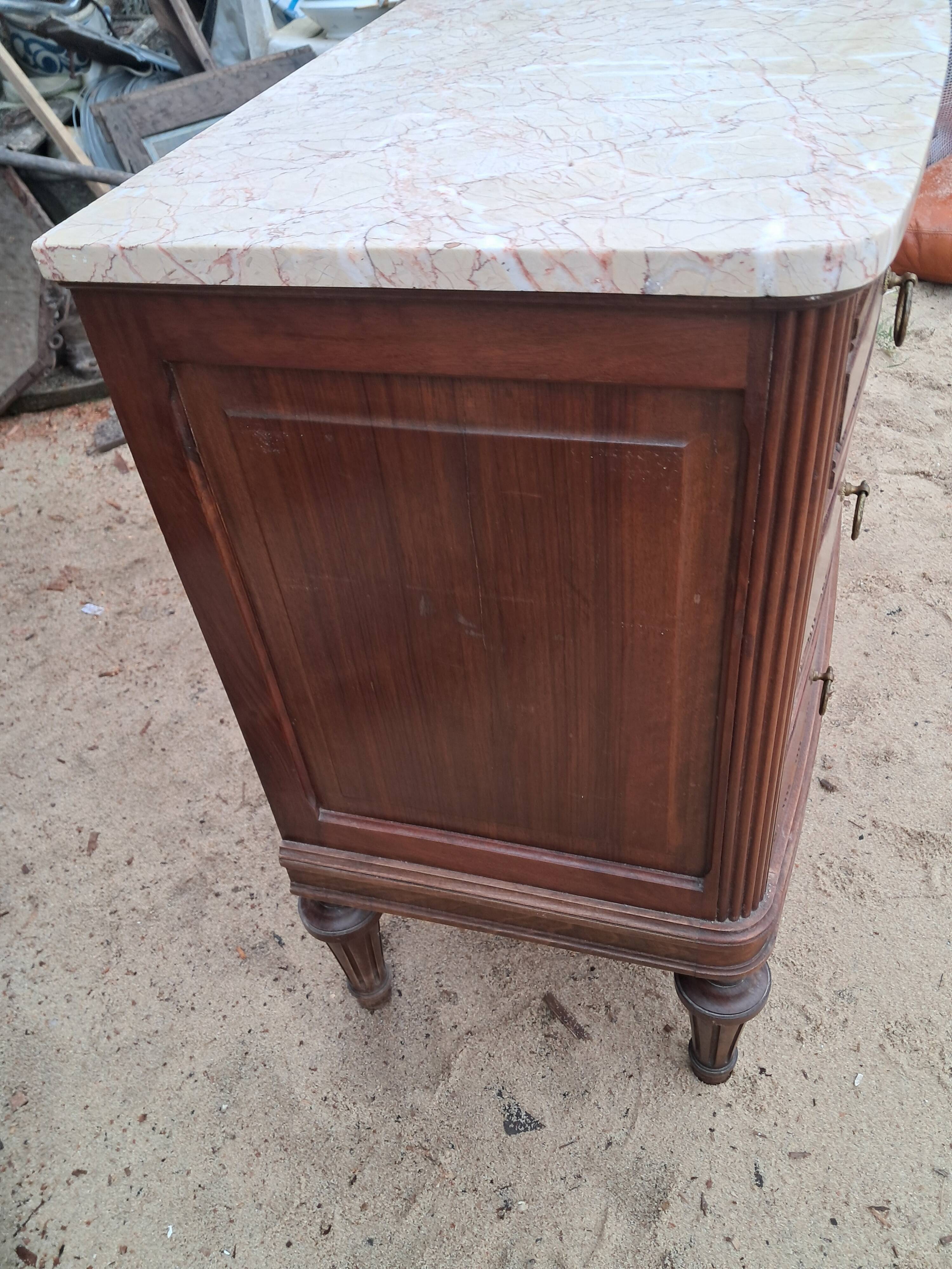 Louis XVI style chest of drawers