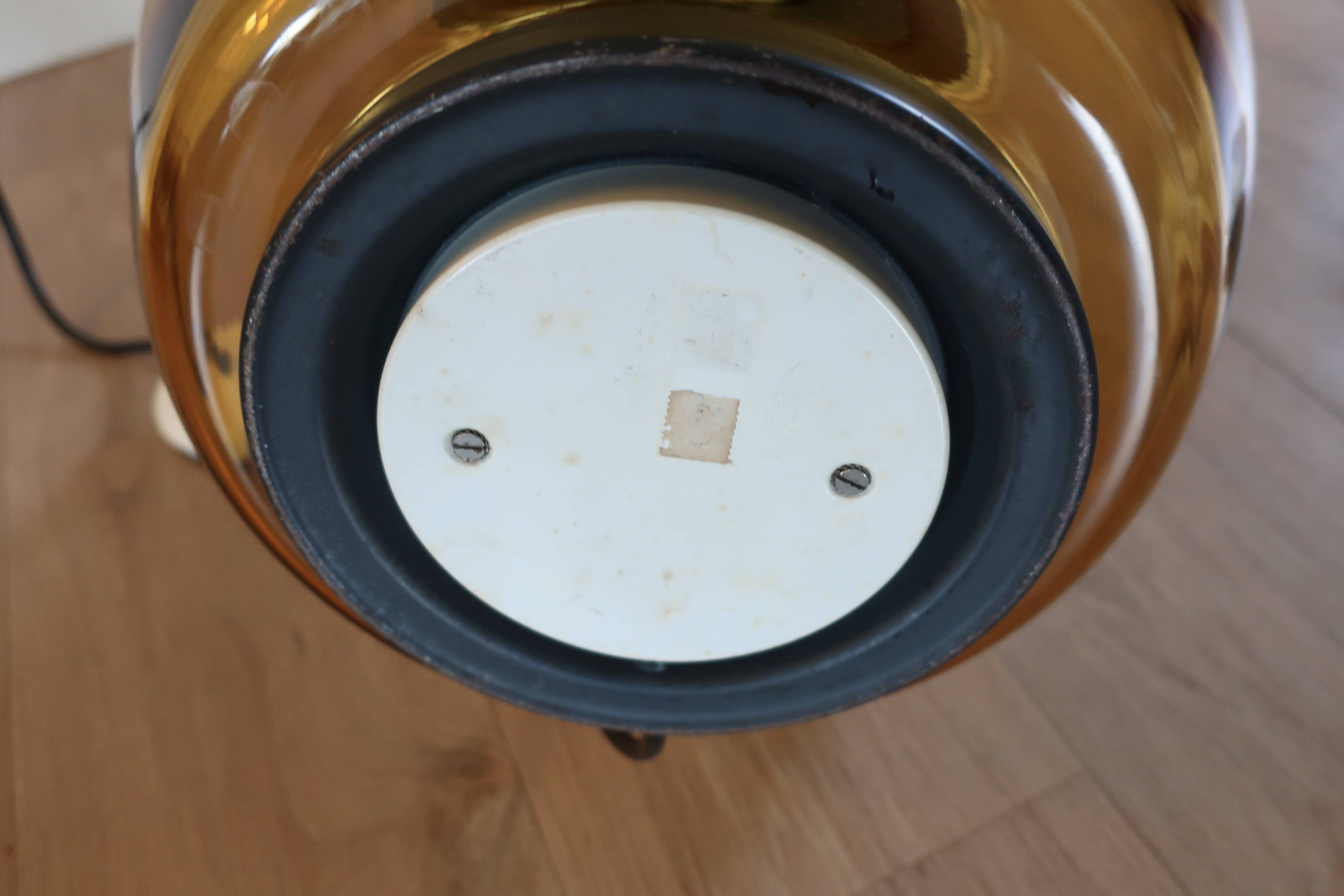 Doria lamp base 69 cm in very good condition from the 1960s/70s with a differential switch.
