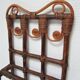 peacock rattan shelf and bamboo vintage plant holder