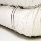 Midcentury White Wool Soriana Sofa and 2 Armchairs By Tobia Scarpa for Cassina