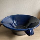 Grand plat bleu d' anduze