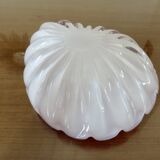 Shell emptier in lattimo glass by Fratelli Toso, Italy, 1959