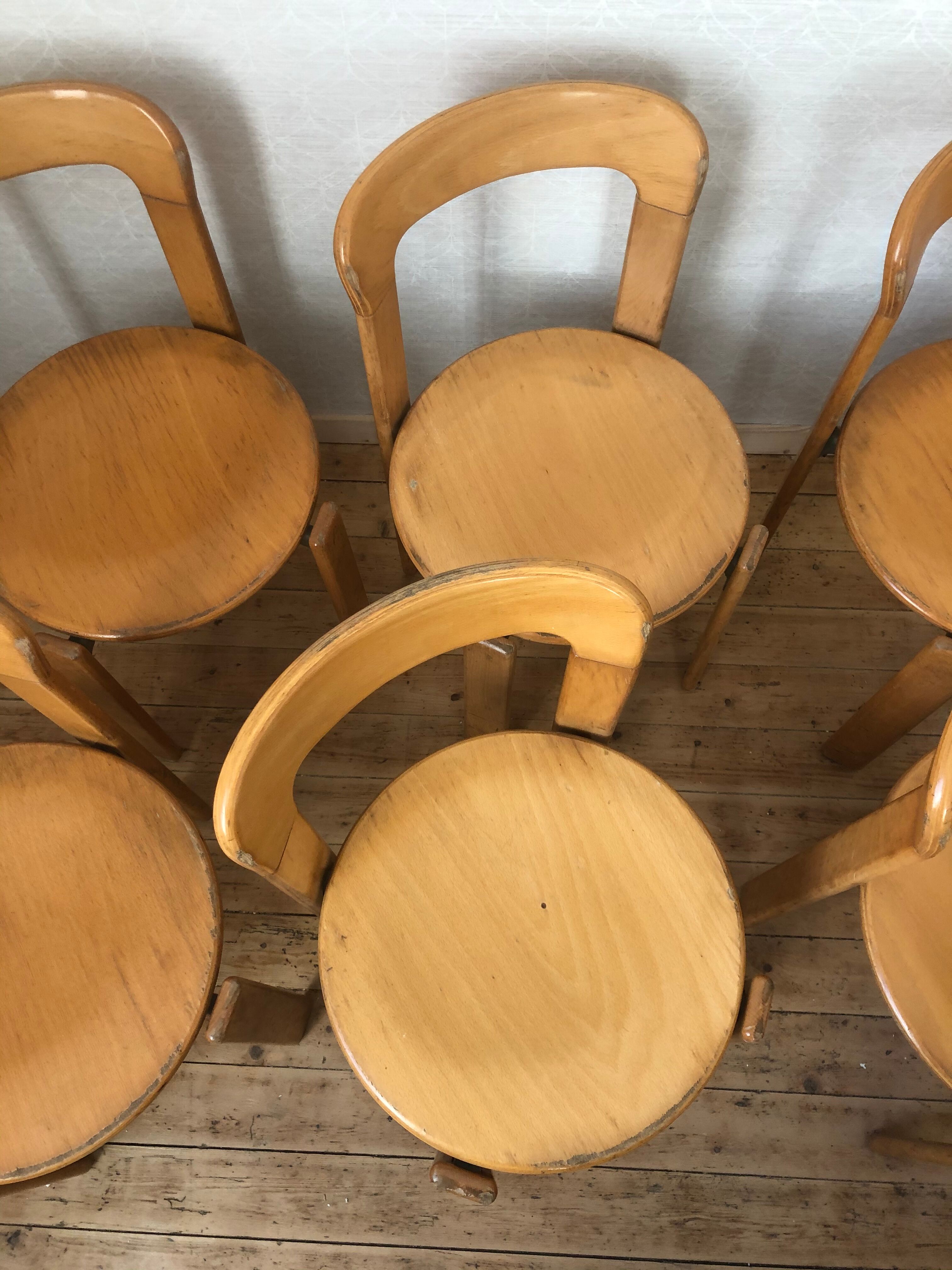 6 chairs Bruno Rey Furniture International