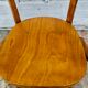 Baumann armchair curved wood armrests
