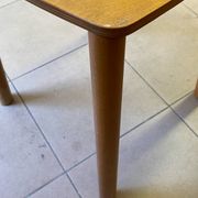 80s Italian chairs, in wood and metal