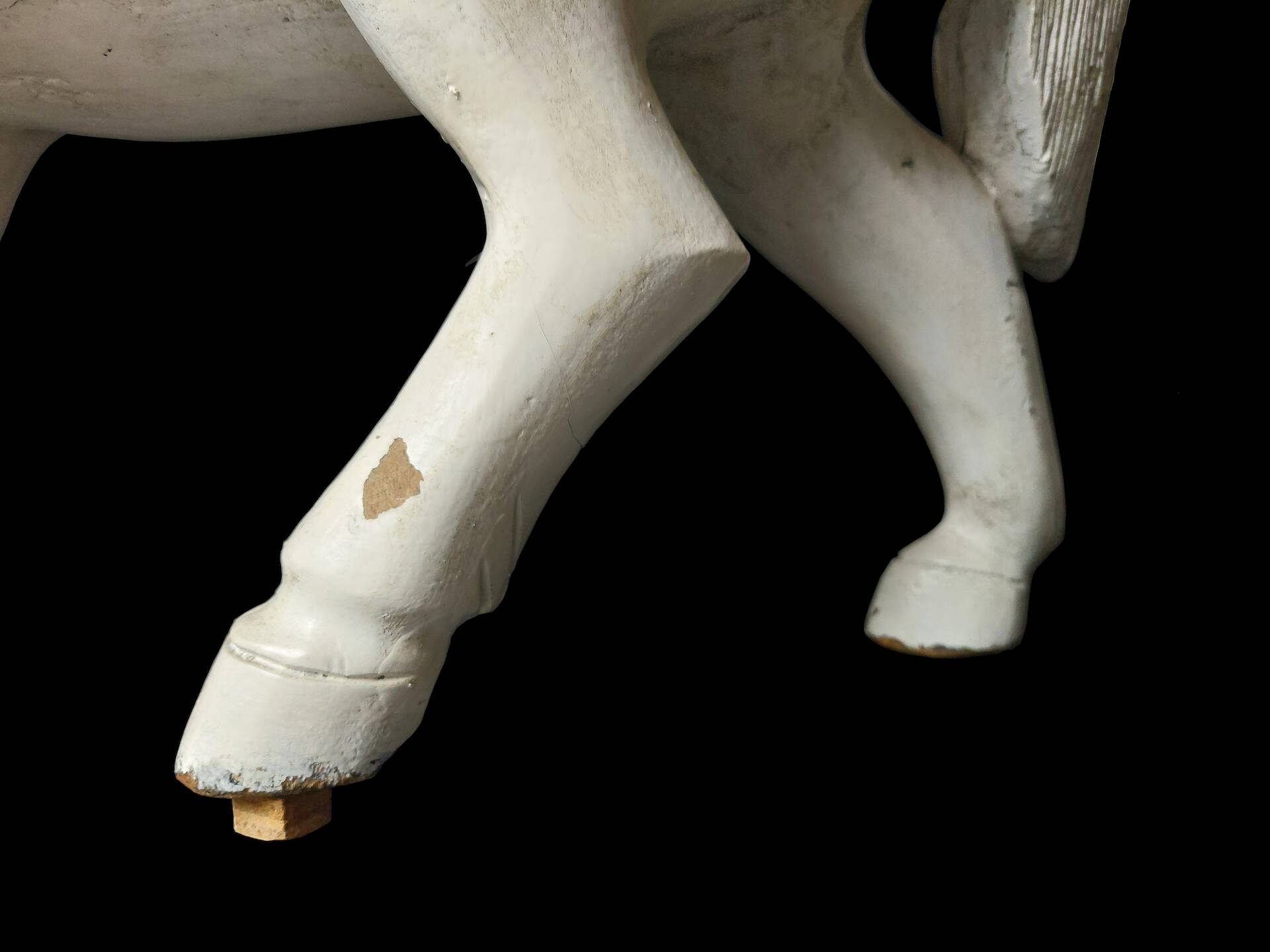 Carved wooden horse – Folk Art