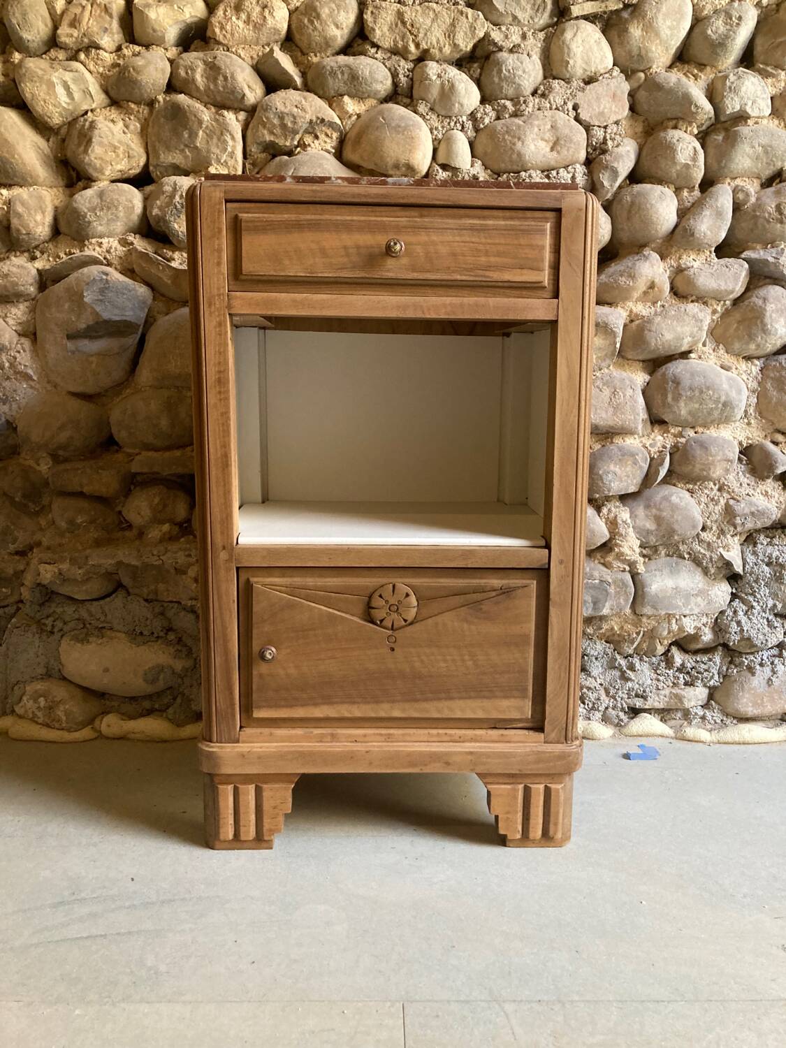 Art deco bedside table