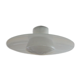 Pendant lamp opaline 1930 XXL