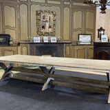 Workshop table in fir - carpenter's work from the 1970s-80s