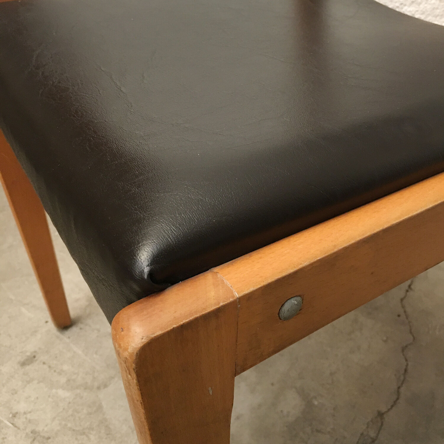 Series of 4 vintage chairs made in Germany