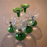 6 Alsace wine glasses
