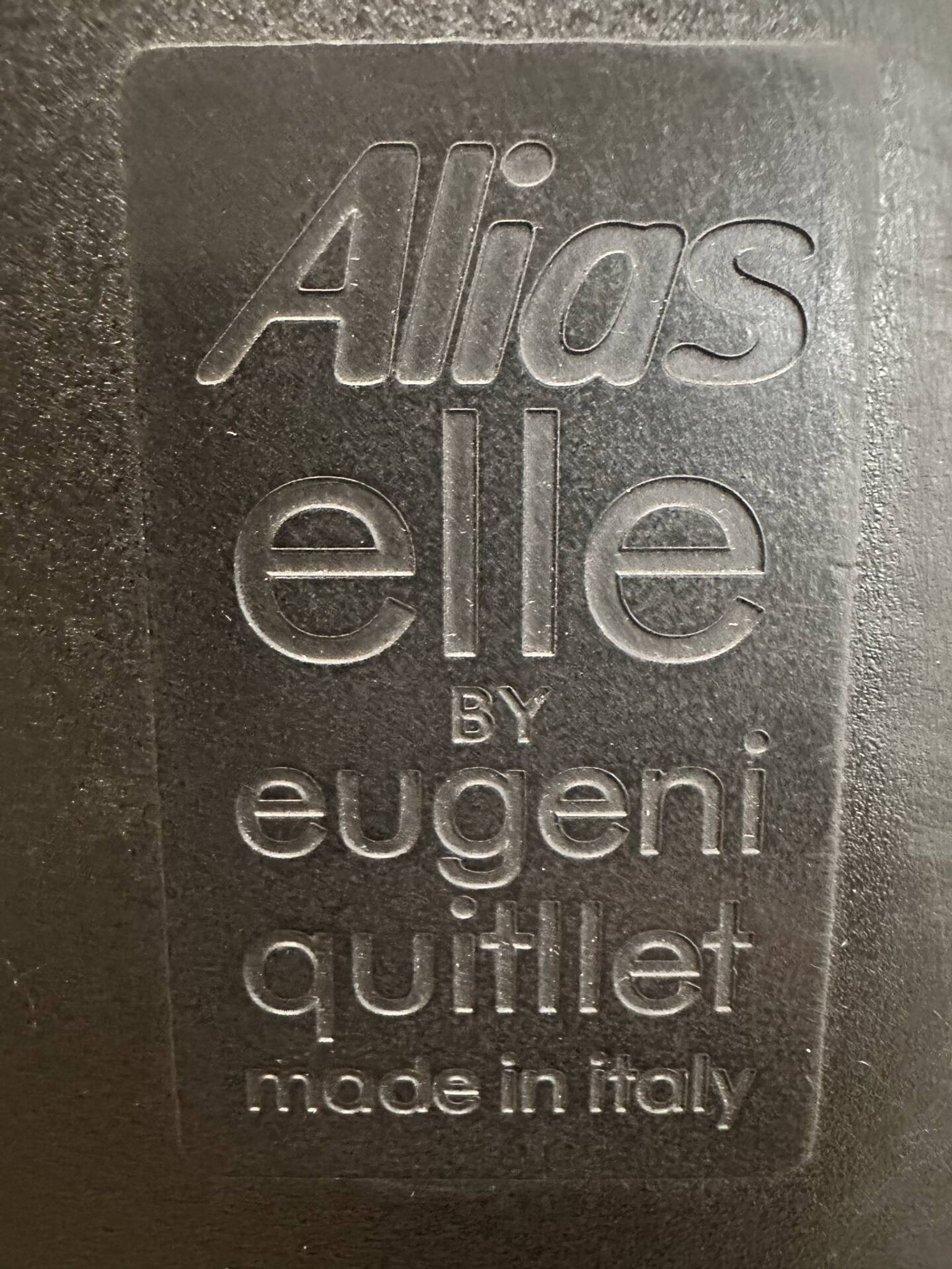 Suite de 6 fauteuils Elle, Eugeni Quitllet pour Alias, Italie-2010