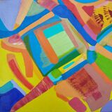 Peinture multicolore