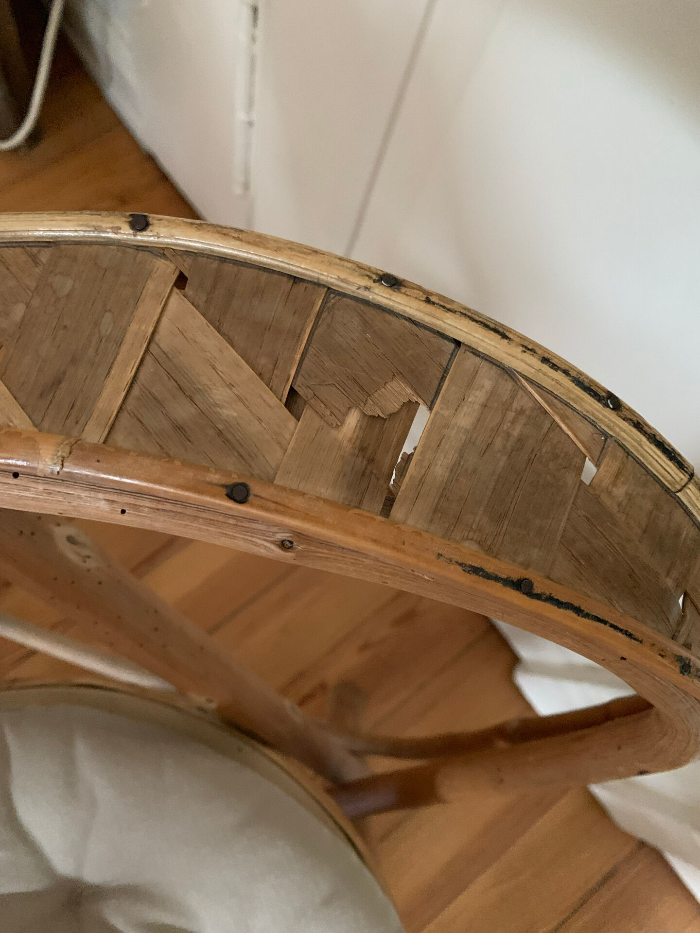 Fauteuil en châtaignier